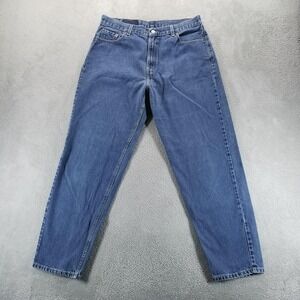 VTG Levis 560 Jeans Womens 16 Blue Loose‎ Fit Straight High Rise Made in USA 90s